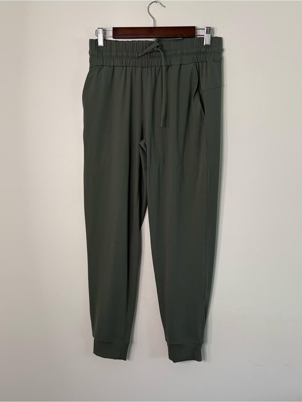 Members Mark Women’s Small Travel Jogger Pants Green Leisure W7